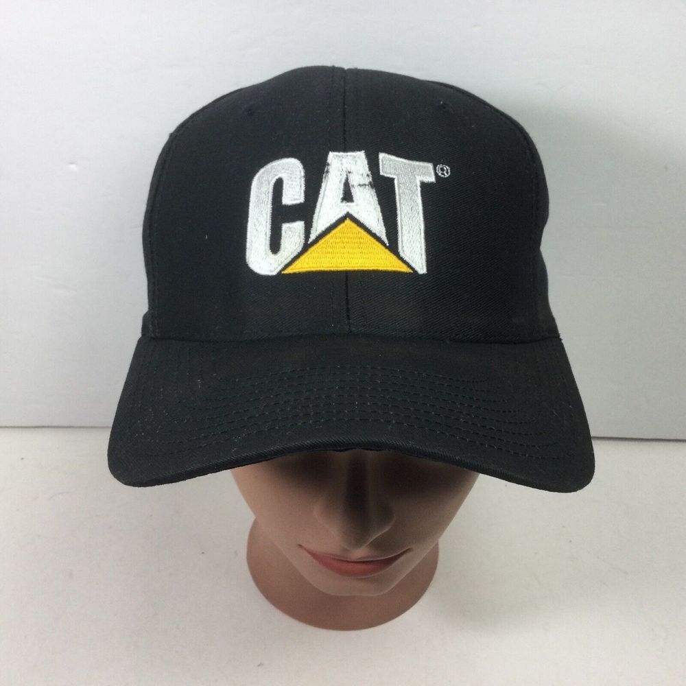 Caterpillar Cap CAT Construction Hat Logo Tractor Trucker Equipment Baseball Cap